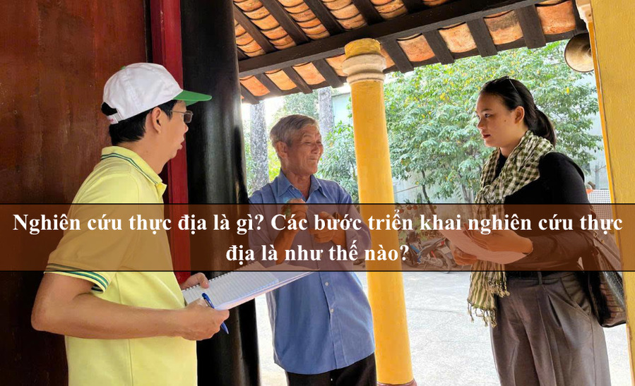 Hiểu về thực địa để kiểm kê, phân loại và đánh giá tài nguyên du lịch