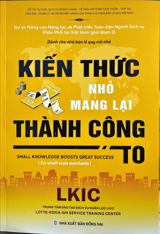 Sách tự học “Kiến thức nhỏ mang lại thành công to” dành cho nhà bán lẻ quy mô nhỏ