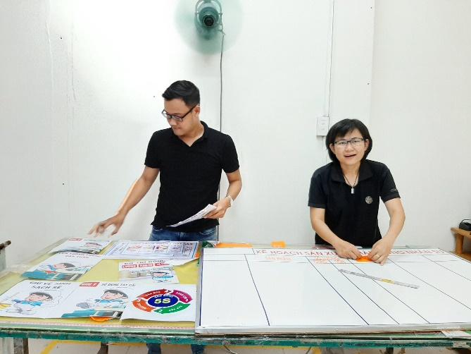 Hoạt động đào tạo và áp dụng 5S - 3D